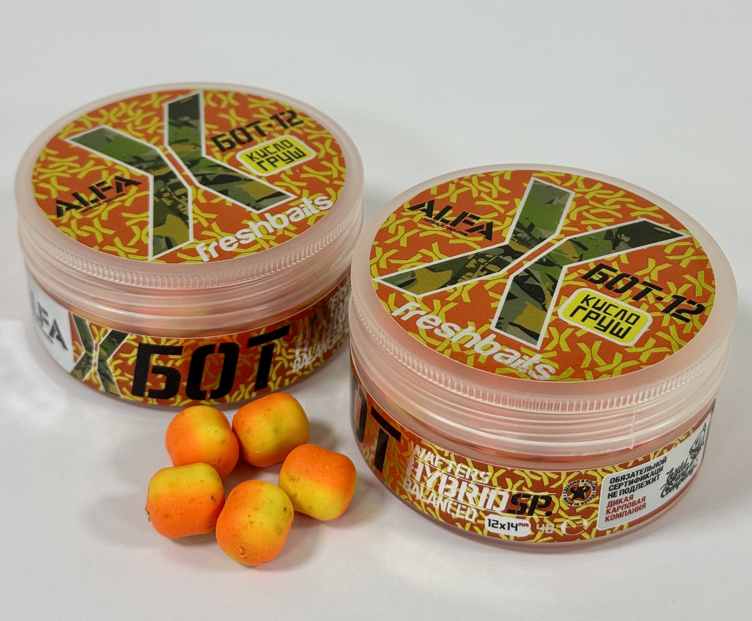 Х-Бот Кислогруш 12х14 мм 40 г