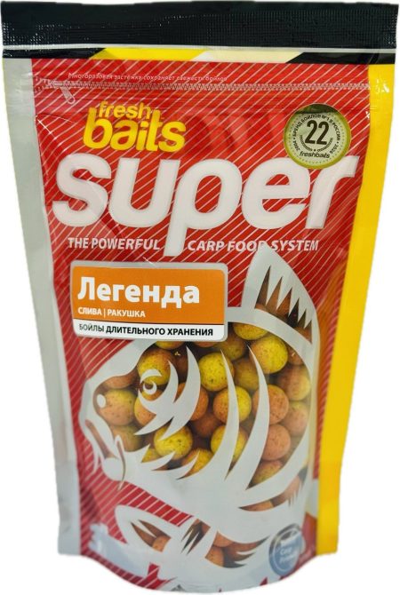 Супербойлы двухцветные тонущие "Легенда" 14 мм, 330 г