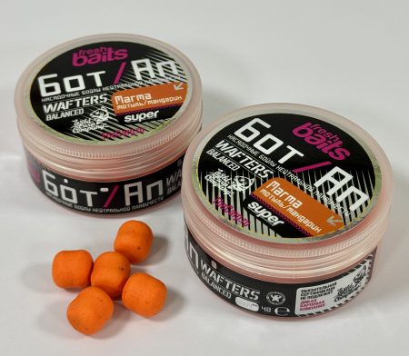 Бот/Ап Магма. Мотыль/Мандарин 12х14 мм, 40 г